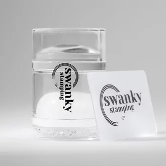 Swanky Stamping, Штамп прозрачный, силиконовый, двойной (4 см)