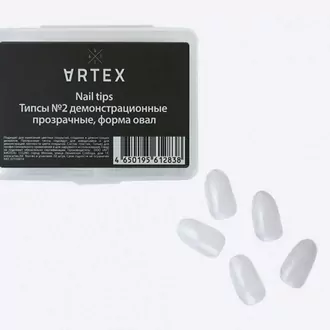 Artex, Типсы демонстрационные прозрачные №2 (50 шт)