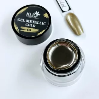 Klio, Гель-краска Gel Metallic Gold (5 г)