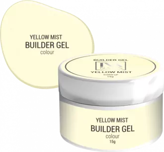 Iva Nails, Моделирующий гель Mist Colour - Yellow (15 г)