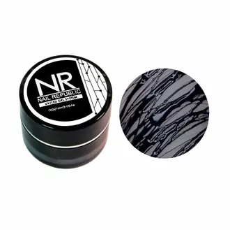 Nail Republic, Гель-краска паутина Black (5 г)