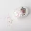 Zoo Nail Art, Камифубуки 3 мм перламутровые белые с розовым (1 г)
