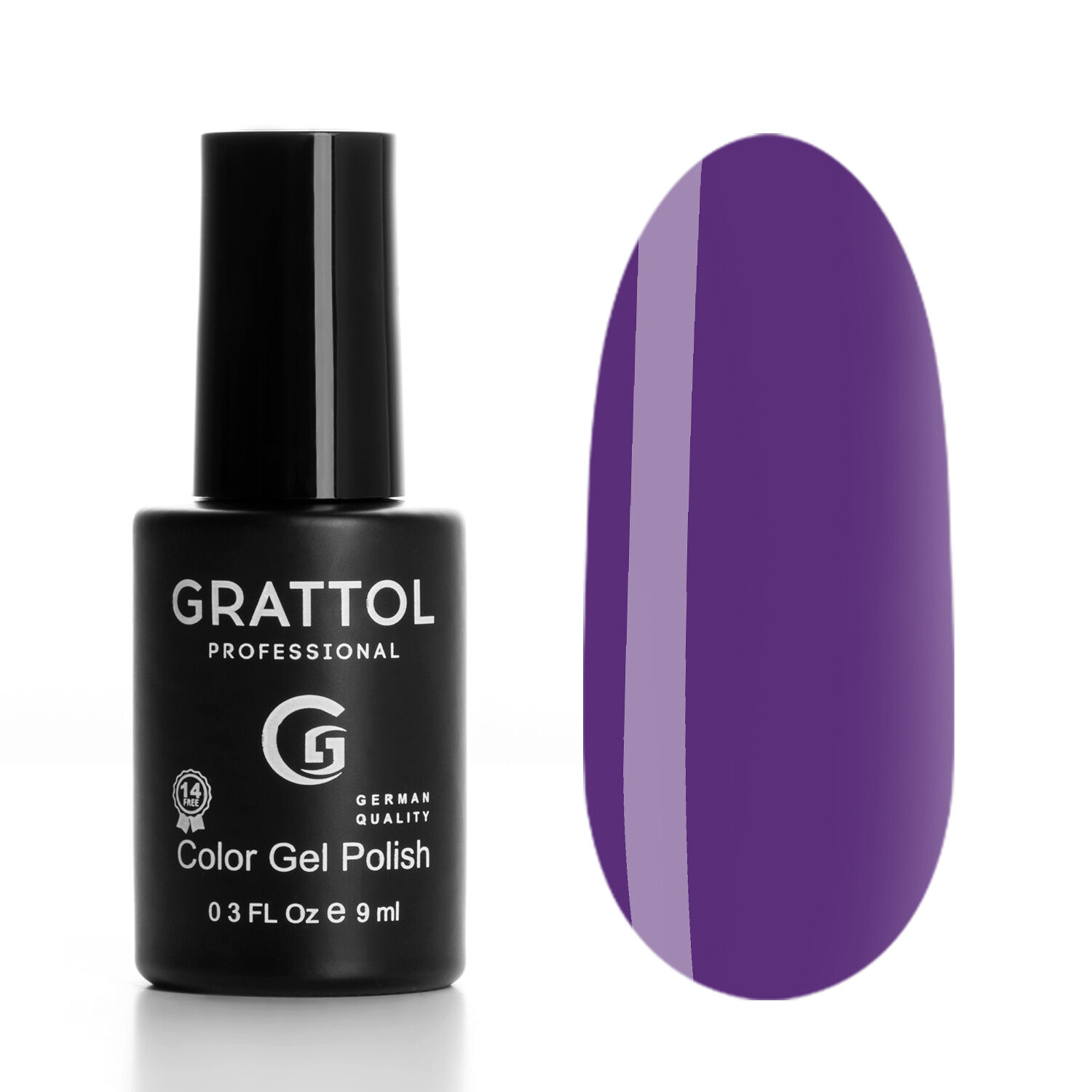 Grattol, Гель-лак Royal Purple №11 (9 мл)