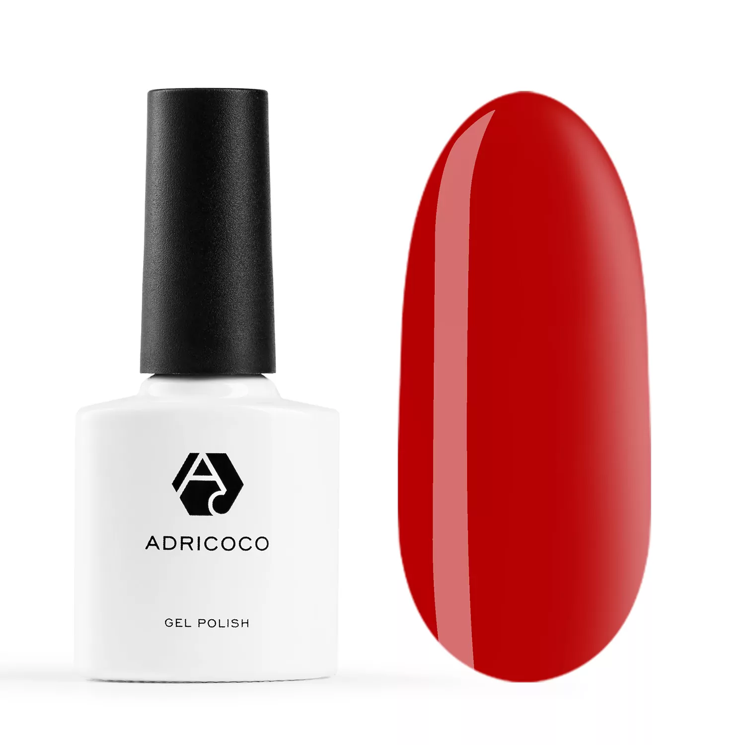 AdriCoco, Гель-лак №030 - Классический красный (8 мл)