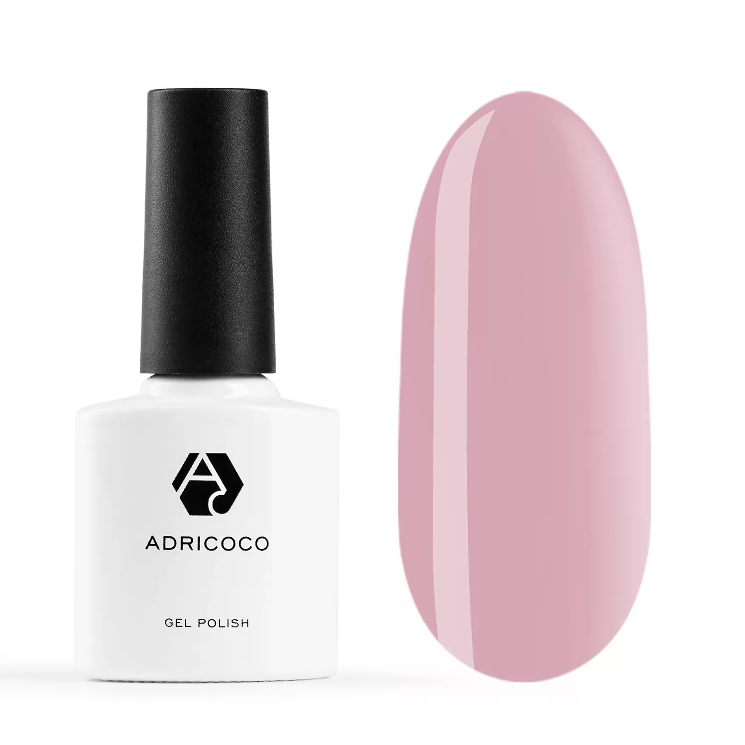 AdriCoco, Гель-лак №052 - Жемчужно-розовый (8 мл)