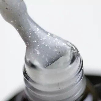 Iva Nails, Топ Milk & Silver (8 мл)