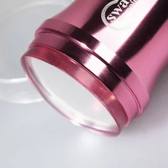 Swanky Stamping, Штамп розовый силиконовый (4 см)