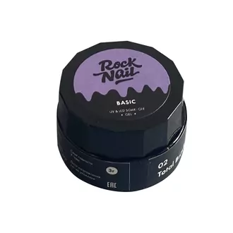 RockNail, Гель-краска 02 Total Black (3 г)