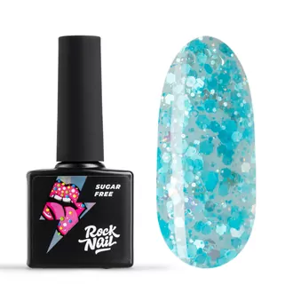 RockNail, Гель-лак Sugar Free №860 - Sticky Fingers (10 мл)