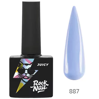 RockNail, Гель-лак Juicy №887 - Bling Bling (10 мл)
