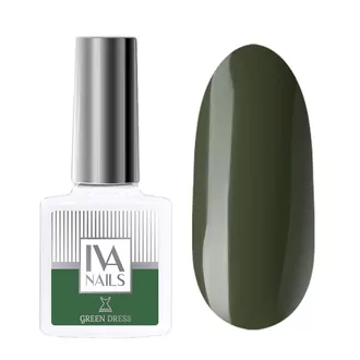Iva Nails, Гель-лак Green Dress №2 (8 мл)