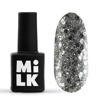MiLK, Гель-лак Shine Bright №432 Silver Nails (9 мл)