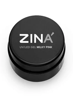 Zina, Гель камуфлирующий Milky Pink (15 г)