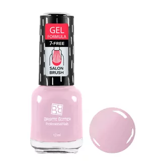 Brigitte Bottier, Лак для ногтей Gel Formula тон 77 розовая пастель (12 мл)