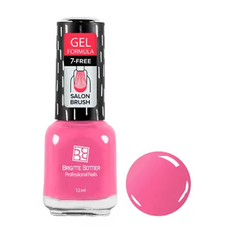 Brigitte Bottier, Лак для ногтей Gel Formula тон 41 розовый фламинго (12 мл)