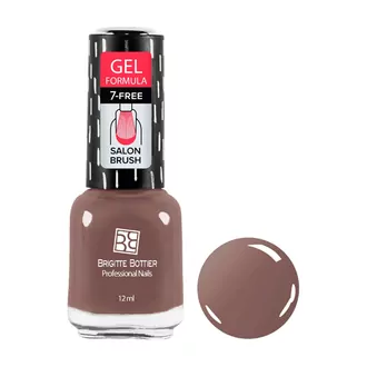 Brigitte Bottier, Лак для ногтей Gel Formula тон 49 розовое какао (12 мл)