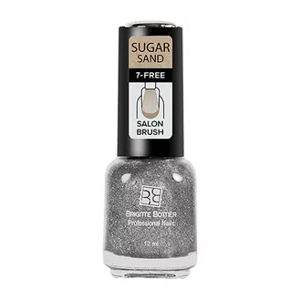 Brigitte Bottier, Лак для ногтей Sugar Sand тон 316 искрящееся серебро (12 мл)