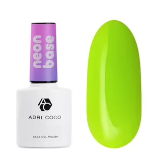 AdriCoco, Цветная база Neon base №02 - взрывной лимон (8 мл)