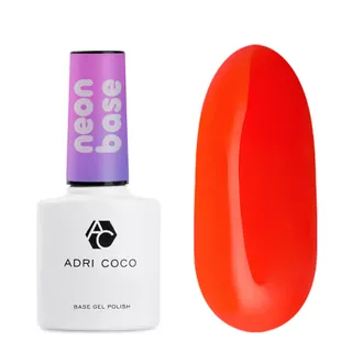 AdriCoco, Цветная база Neon base №03 - сладкий грейпфрут (8 мл)