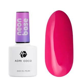 AdriCoco, Цветная база Neon base №04 - цветущая малина (8 мл)