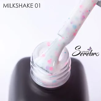 Serebro, Гель-лак Milkshake №01 (11 мл)