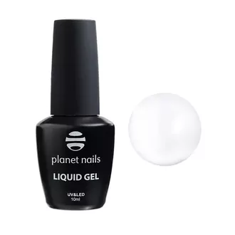 Planet Nails, Гель Liquid Gel Milk моделирующий молочный (10 мл)