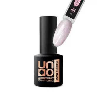 UNO, База Reflection Rubber Color Base Gel Lily (8 г)