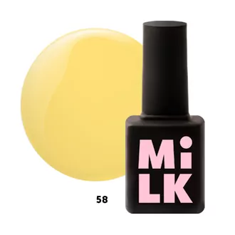 Milk, База Color Base 58 Laser Lemon (9 мл)