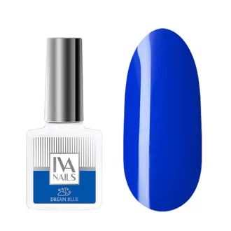 Iva Nails, Гель-лак Dream Blue №4 (8 мл)