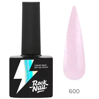 RockNail, Гель-лак Basic 600 Pink Dollars (10 мл)
