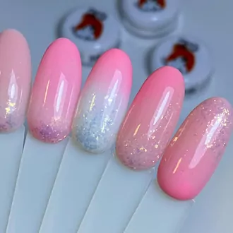 Zoo Nail Art, Хлопья Юки опаловые (0,5 г)