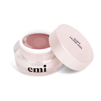EMI, Камуфлирующий гель E.Mi Soft Nude Gel для моделирования (15 г)