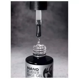 Foxy Expert, Rubber base gel NANO - Каучуковое базовое покрытие (10 мл)