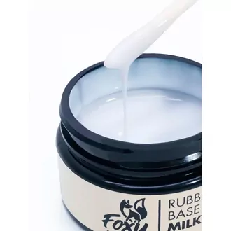 Foxy Expert, Rubber base milky - Камуфлирующая молочная база №1 (30 мл)
