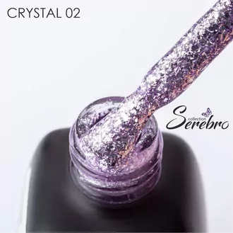Serebro, Гель-лак Crystal №02 (11 мл)
