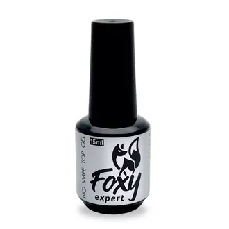 Foxy Expert, Топ No wipe top gel (15 мл)