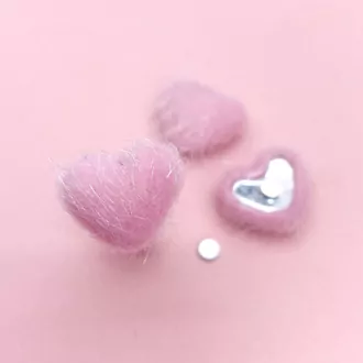 Zoo Nail Art, Сердечко на магните, розовое