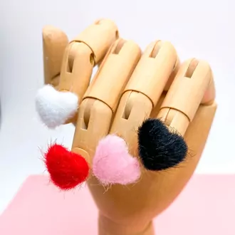 Zoo Nail Art, Сердечко на магните, красное