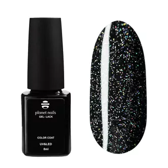 Planet Nails, Гель-лак Black&White №445 (8 мл)