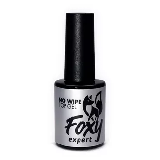 Foxy Expert, Топ без липкого слоя No wipe top gel (10 мл)
