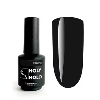 Holy Molly, Гель-лак Black (11 мл)