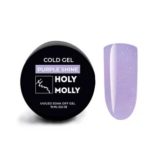 Holy Molly, Гель Cold gel Purple Shine (15 мл)