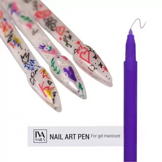 Iva Nails, Акриловый фломастер Purple