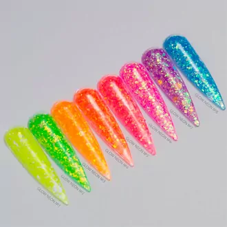 Iva Nails, Дизайн Glow Neon №6