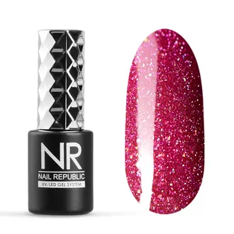 Nail Republic, Гель-лак Bright Flash №1095 (10 мл)