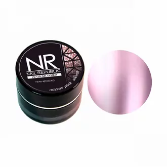Nail Republic, Гель-краска Mirror Pink Silver Зеркальное розовое серебро (5 г)