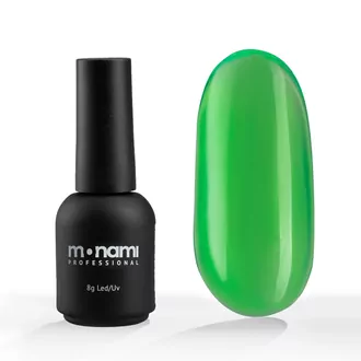 Monami, Гель-лак Neon Glass Green (8 мл) 