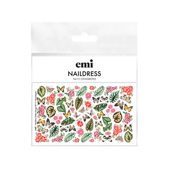 EMI, Слайдер-дизайн Naildress Slider Design №111 Оранжерея