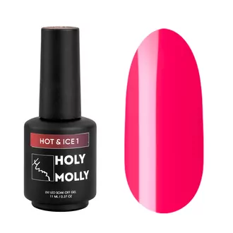 Holy Molly, Гель-лак Hot&Ice №01 (11 мл)