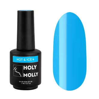 Holy Molly, Гель-лак Hot&Ice №04 (11 мл)